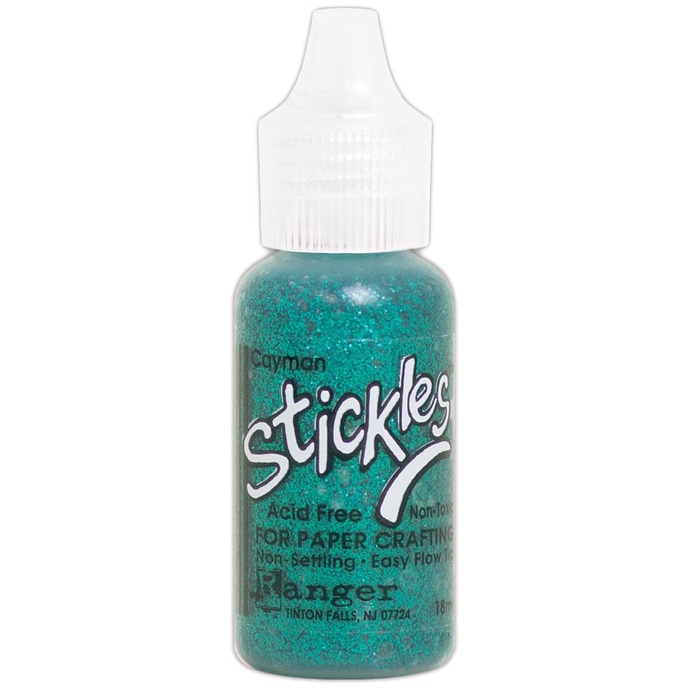 Ranger Stickles glitter glue in a clear squeeze bottle with a precision applicator tip
