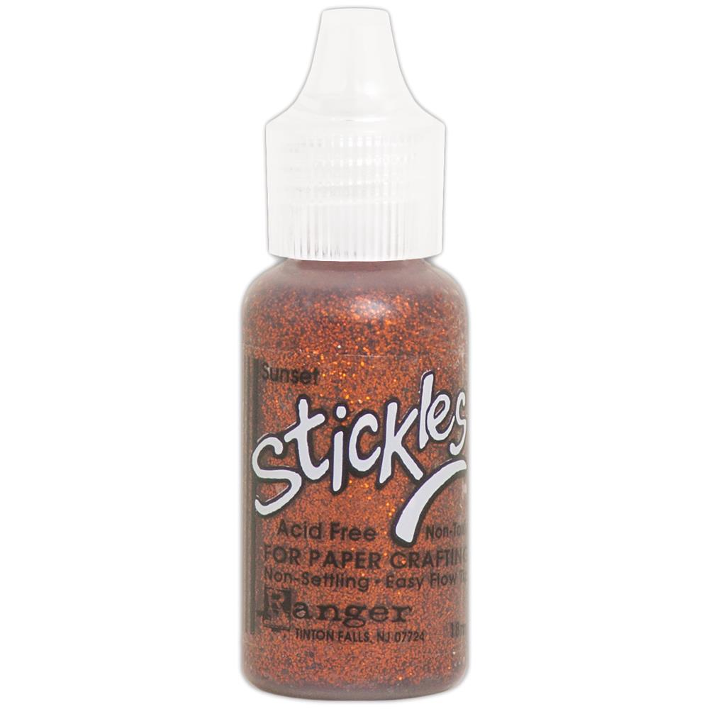 Ranger Stickles glitter glue in a clear squeeze bottle with a precision applicator tip