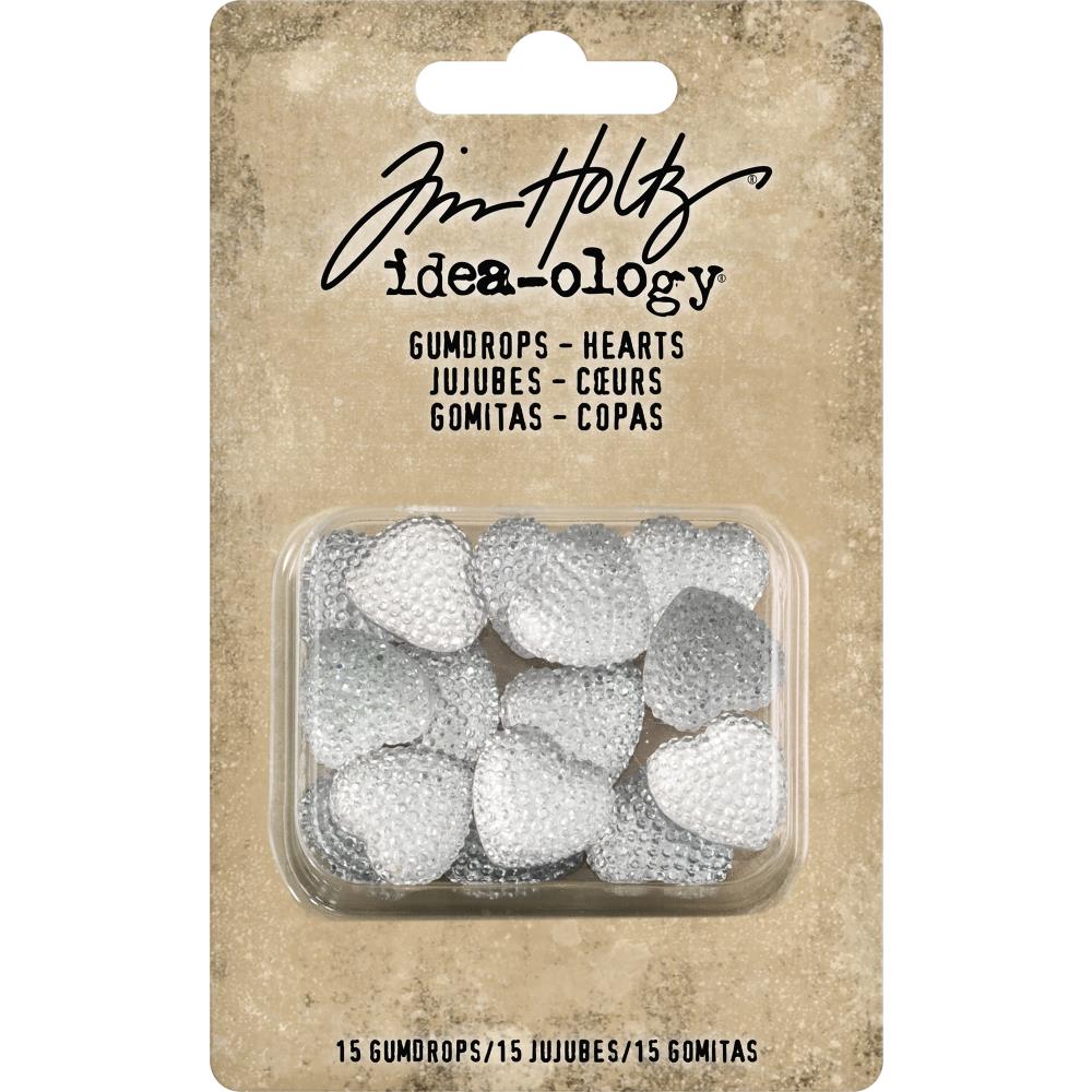 Idea-Ology Gumdrops Hearts Clear
