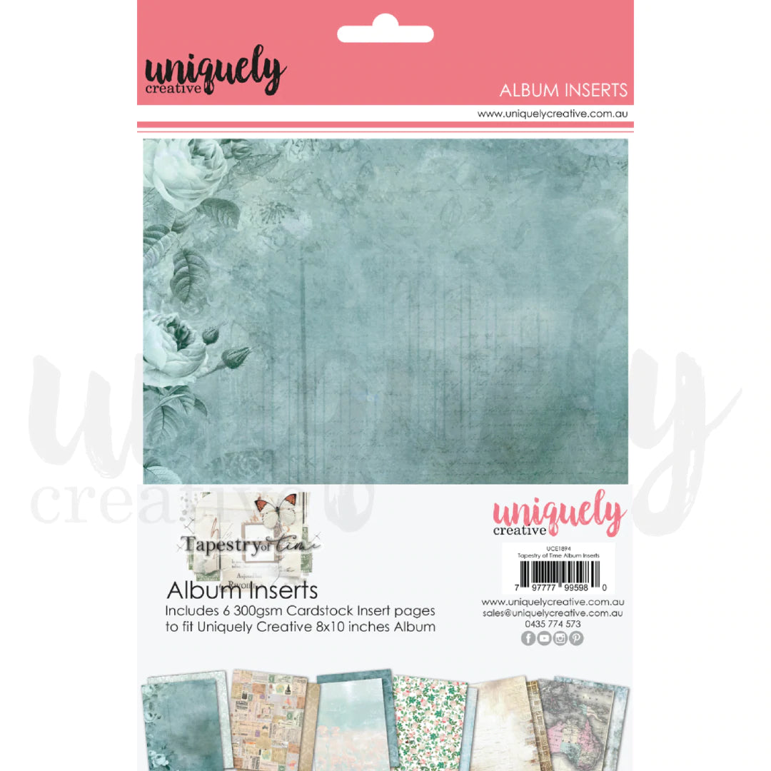 Uniquely Creative Album Inserts - Tapestry of Time