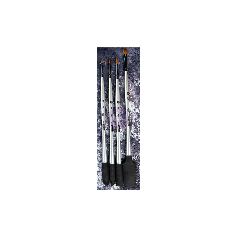 Finnabair Art Basics - Double-Ended Brush Set - Texture 2