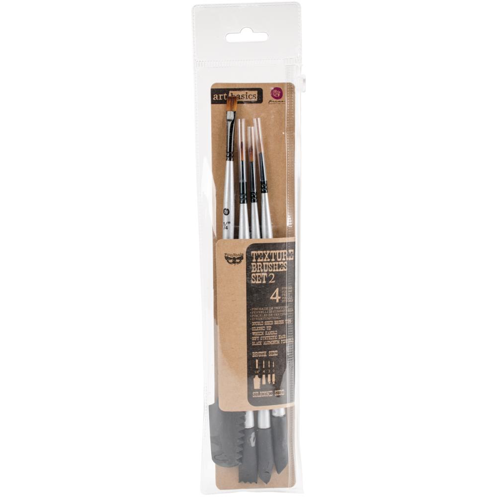 Finnabair Art Basics - Double-Ended Brush Set - Texture 2