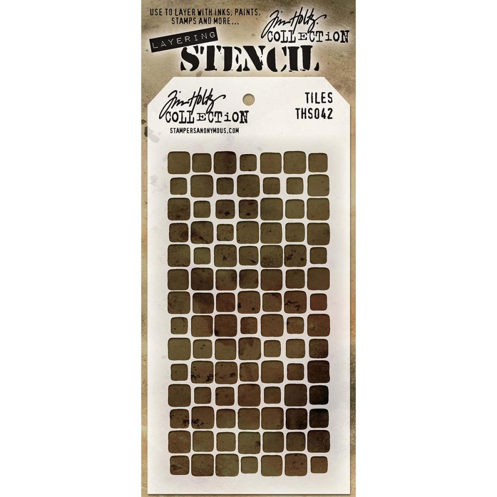 Tim Holtz - Layering Stencil - Tiles