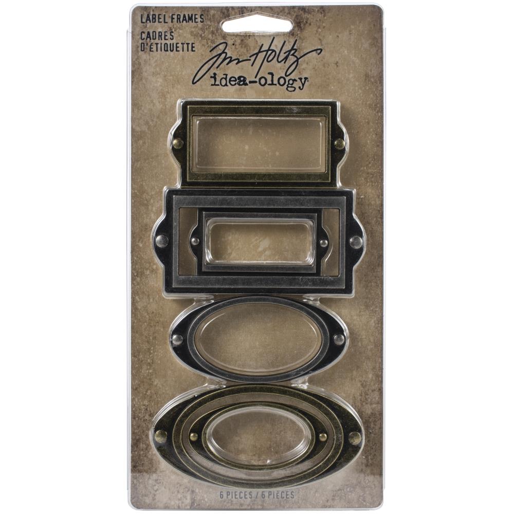 Tim Holtz Adornments - Label Frames