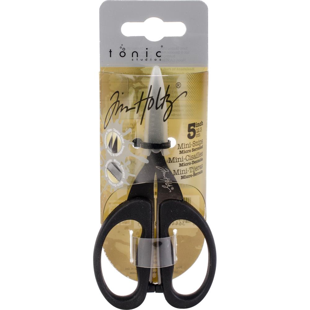 Tim Holtz - Non-Stick Micro Serrated Mini Snips 