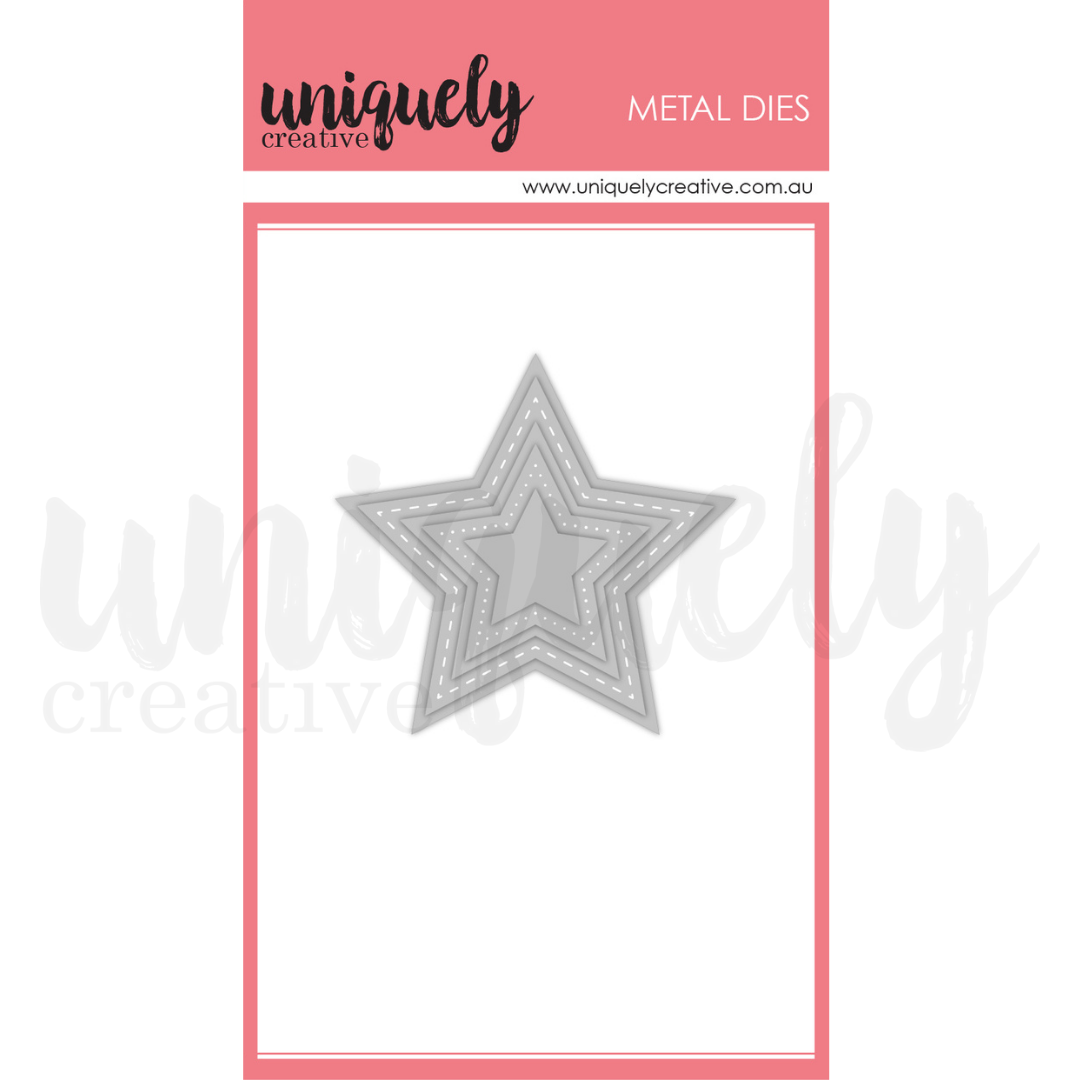 Uniquely Creative - Stacked Stars Die