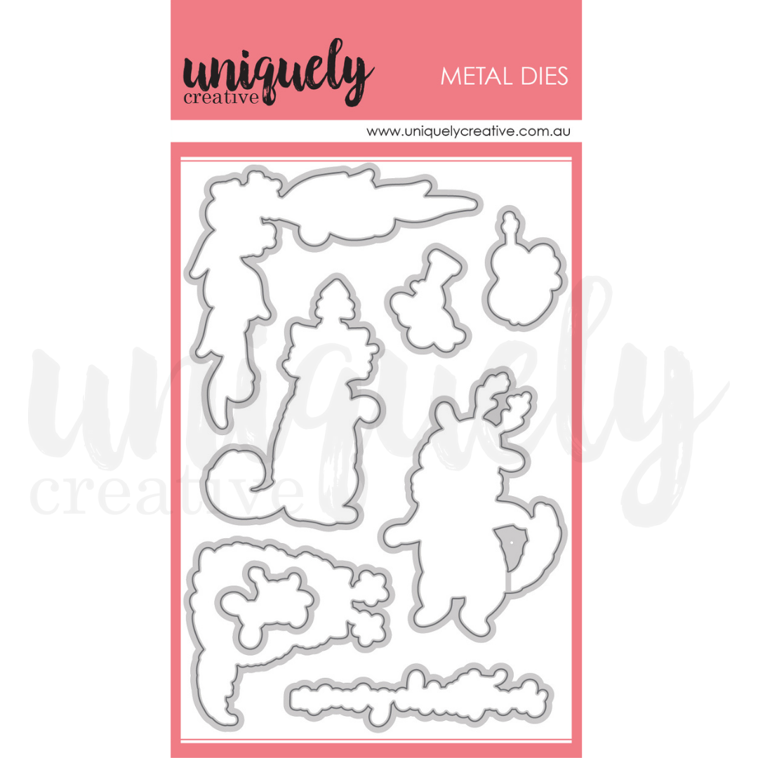 Uniquely Creative - SANTA CLAWS FUSSY CUTTING DIE