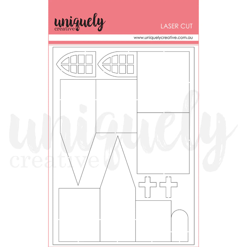 Uniquely Creative - Laser Cut - Tiny House 1