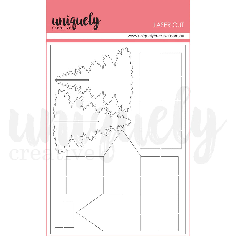 Uniquely Creative - Laser Cut - Tiny House 2