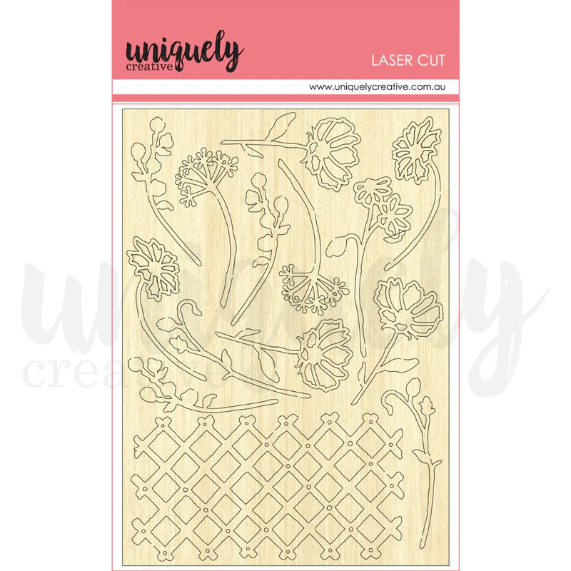 Uniquely Creative - Wooden Laser Cut - Garden Path
