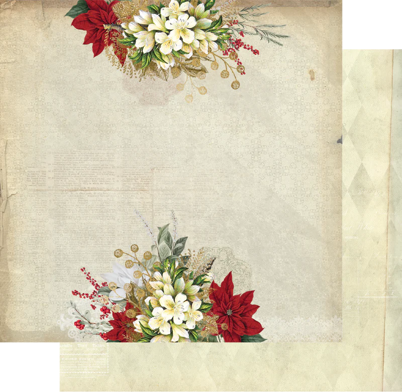 Uniquely Creative - Very Vintage Christmas - Feliz Navidad Paper