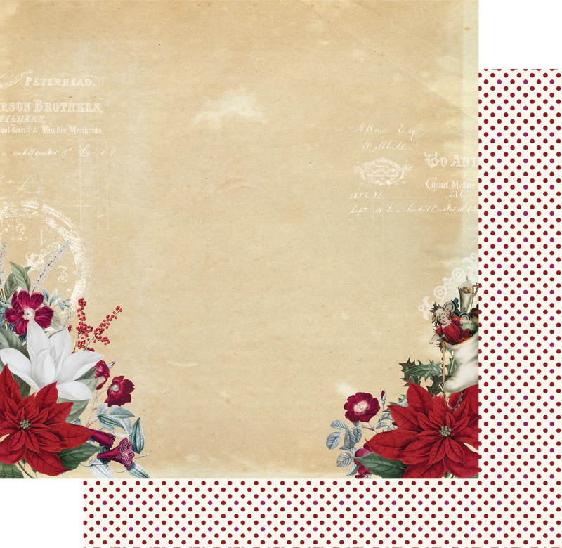 Uniquely Creative - Very Vintage Christmas - Meet Me Under the Mistletoe Paper