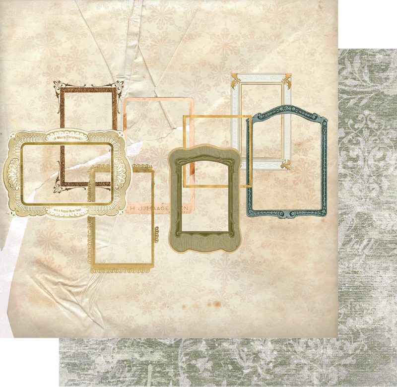 Uniquely Creative - Very Vintage Christmas - Merry Little Christmas Paper