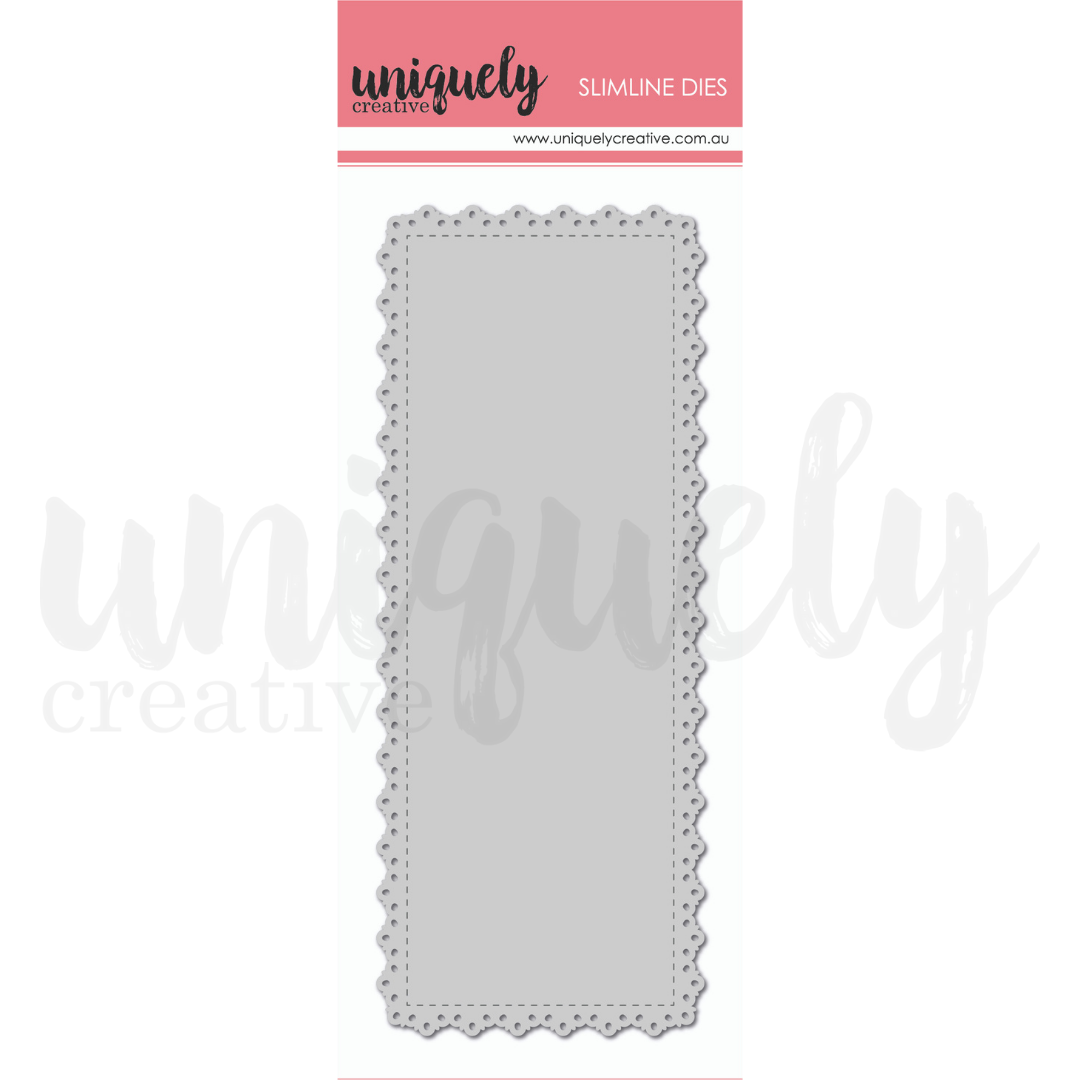 Uniquely Creative - Slim Doily Rectangel Die