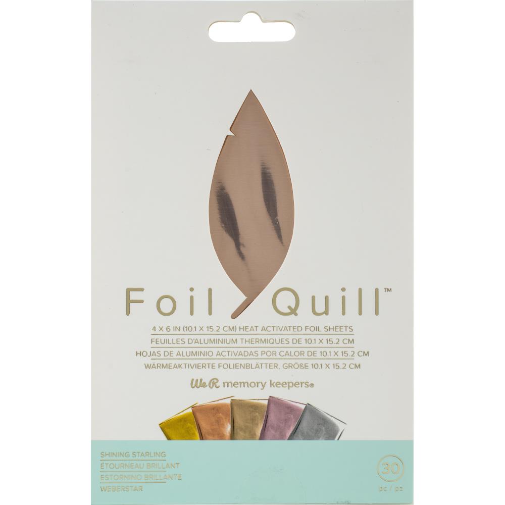 We R Memory Keepers Foil Quill Foil Sheets - Shining Starling