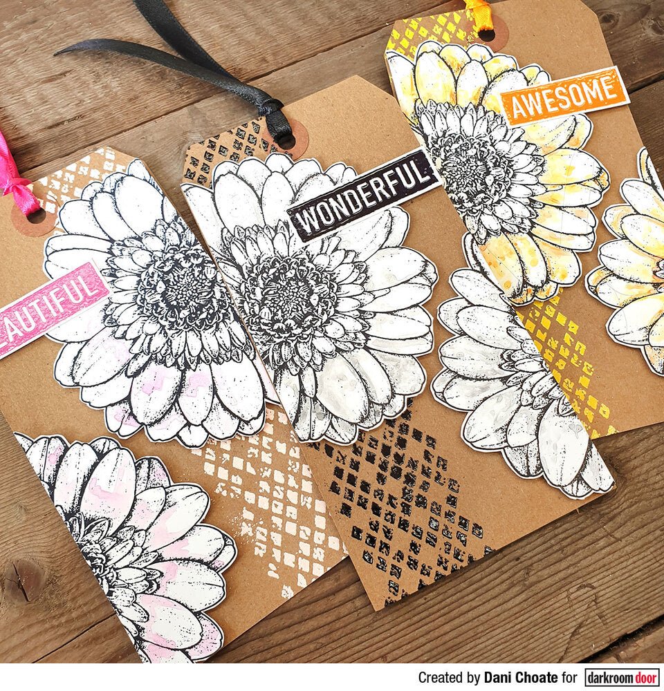 Abstract Stamp - Distressed Diamonds - Crafty Divas