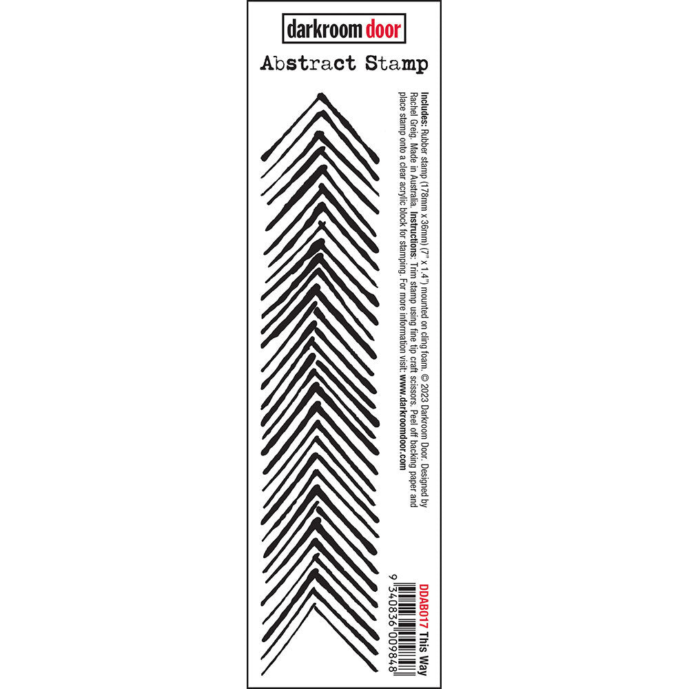 Abstract Stamp - This Way - Crafty Divas