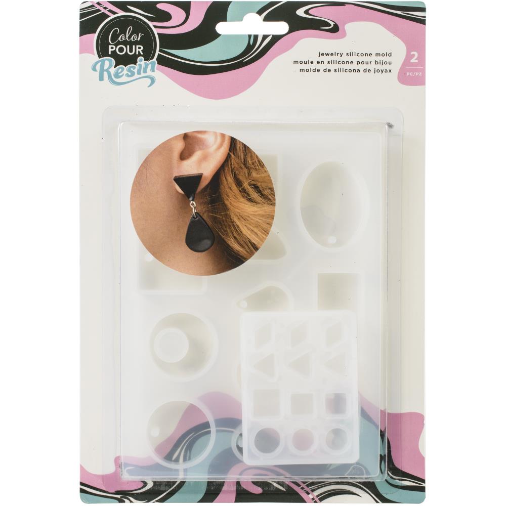 American Crafts Color Pour Resin Mold - Jewelry - Necklace & Earrings - Crafty Divas