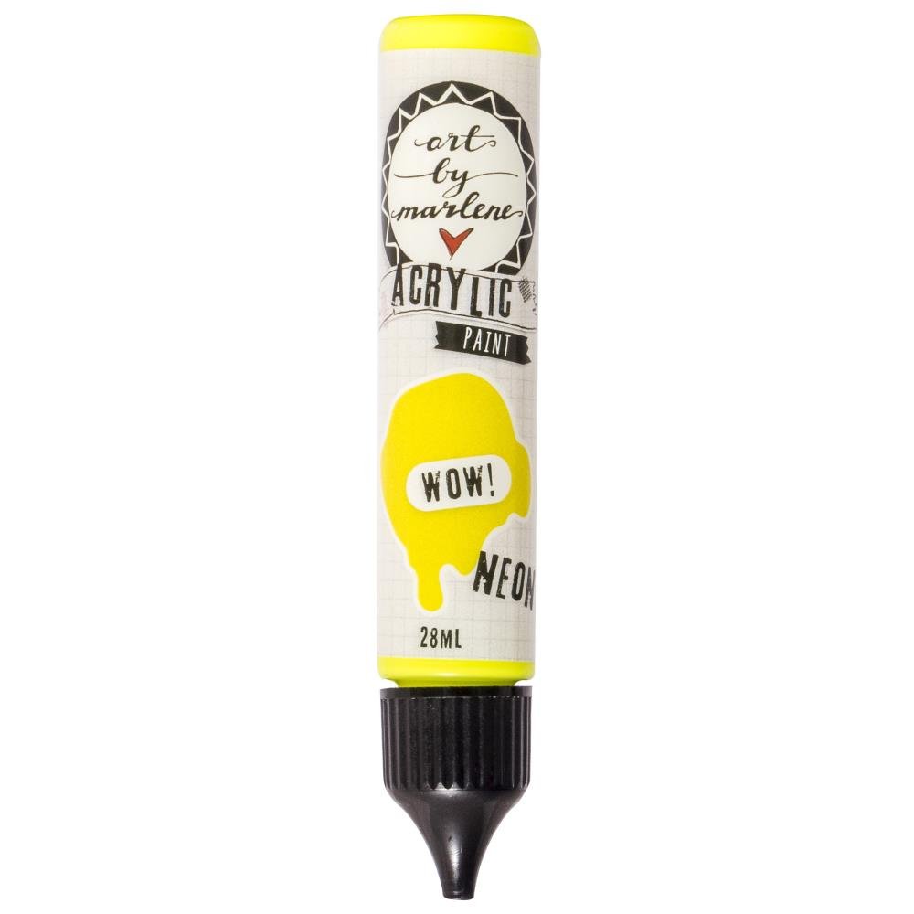 Art By Marlene Acrylic Paint 28ml - Wow Neon - Crafty Divas