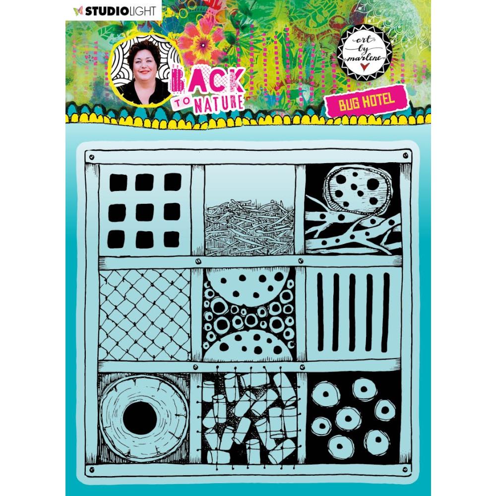 Art By Marlene Back To Nature Clear Stamps - Bug Hotel - Crafty Divas