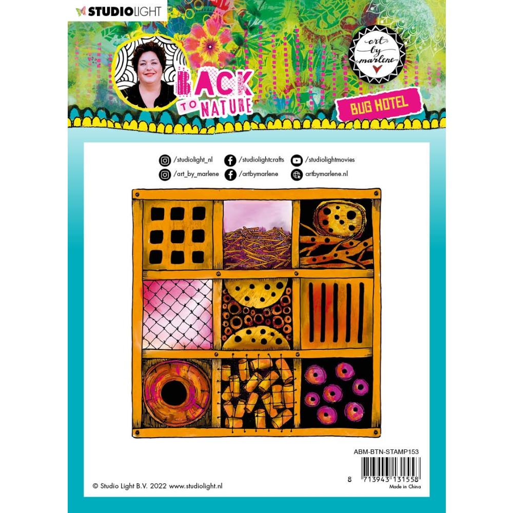 Art By Marlene Back To Nature Clear Stamps - Bug Hotel - Crafty Divas