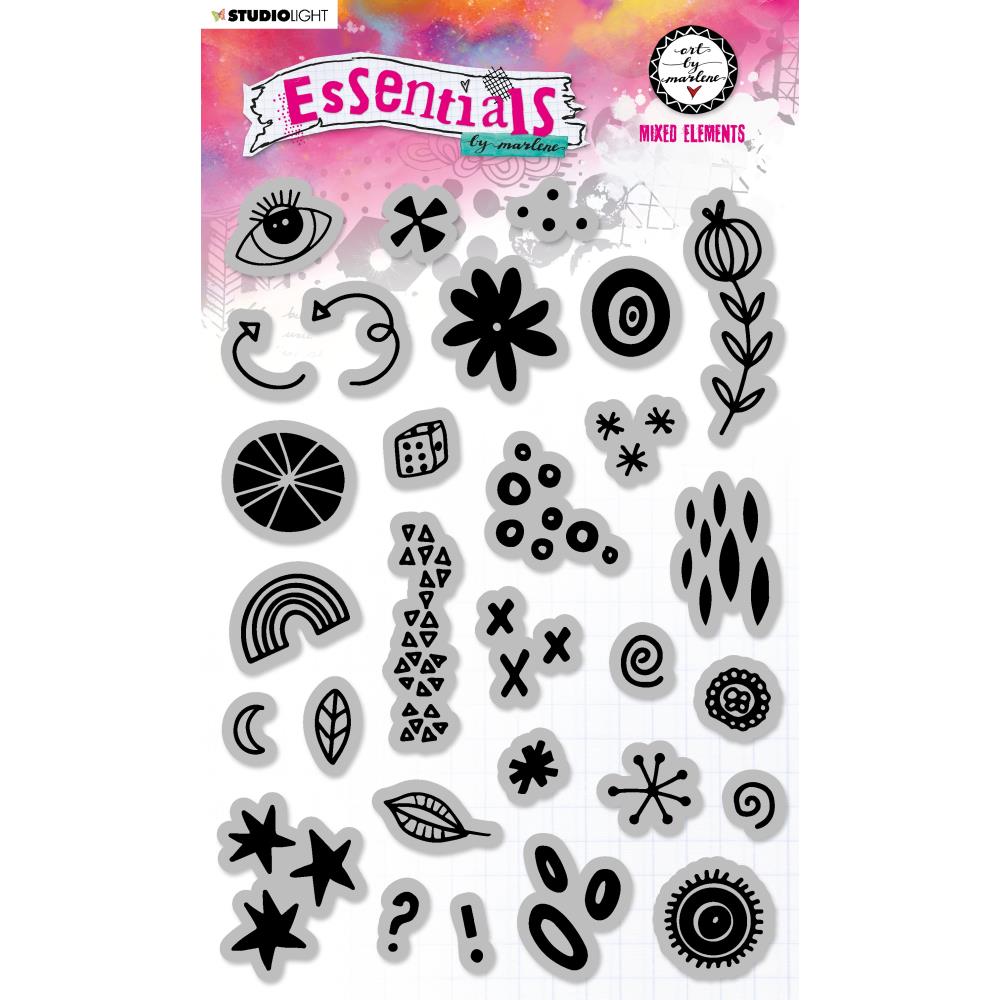 Art By Marlene Essentials Cling Stamp - Sunset Landscape - Crafty Divas