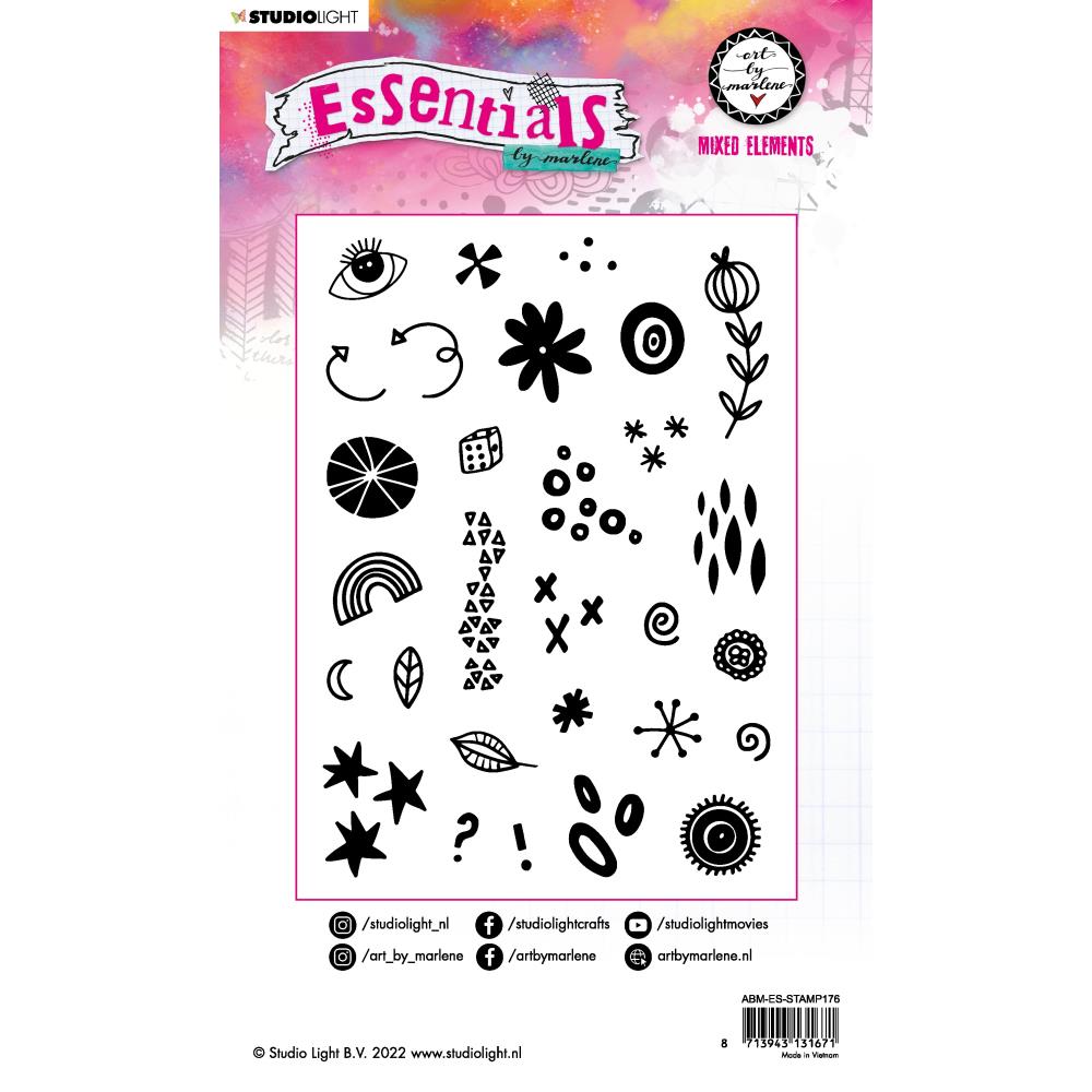 Art By Marlene Essentials Cling Stamp - Sunset Landscape - Crafty Divas