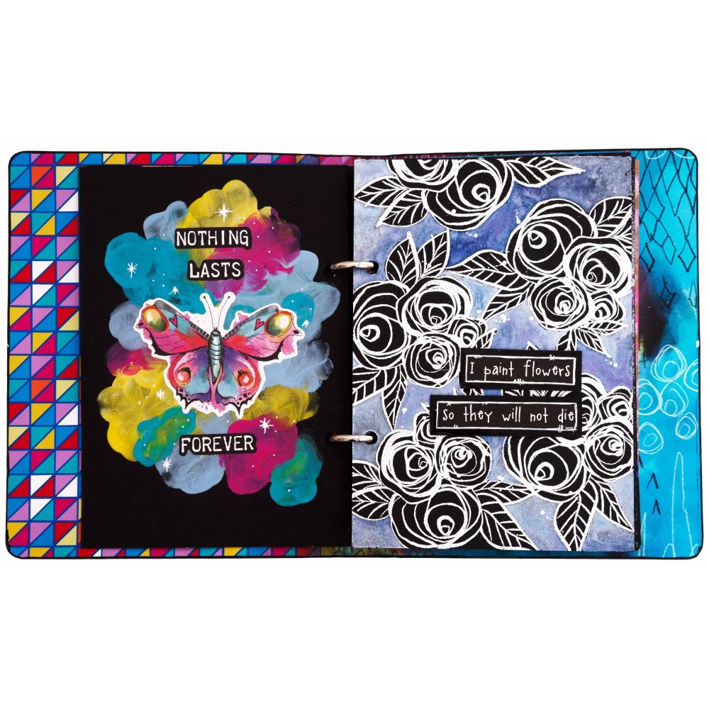 Art By Marlene Stamp - Nr. 127. Frida's Flowers - Crafty Divas