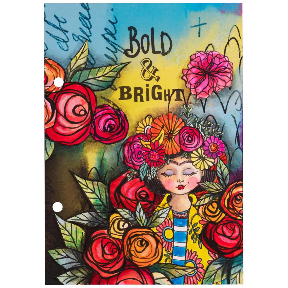 Art By Marlene Stamp - Nr. 127. Frida's Flowers - Crafty Divas