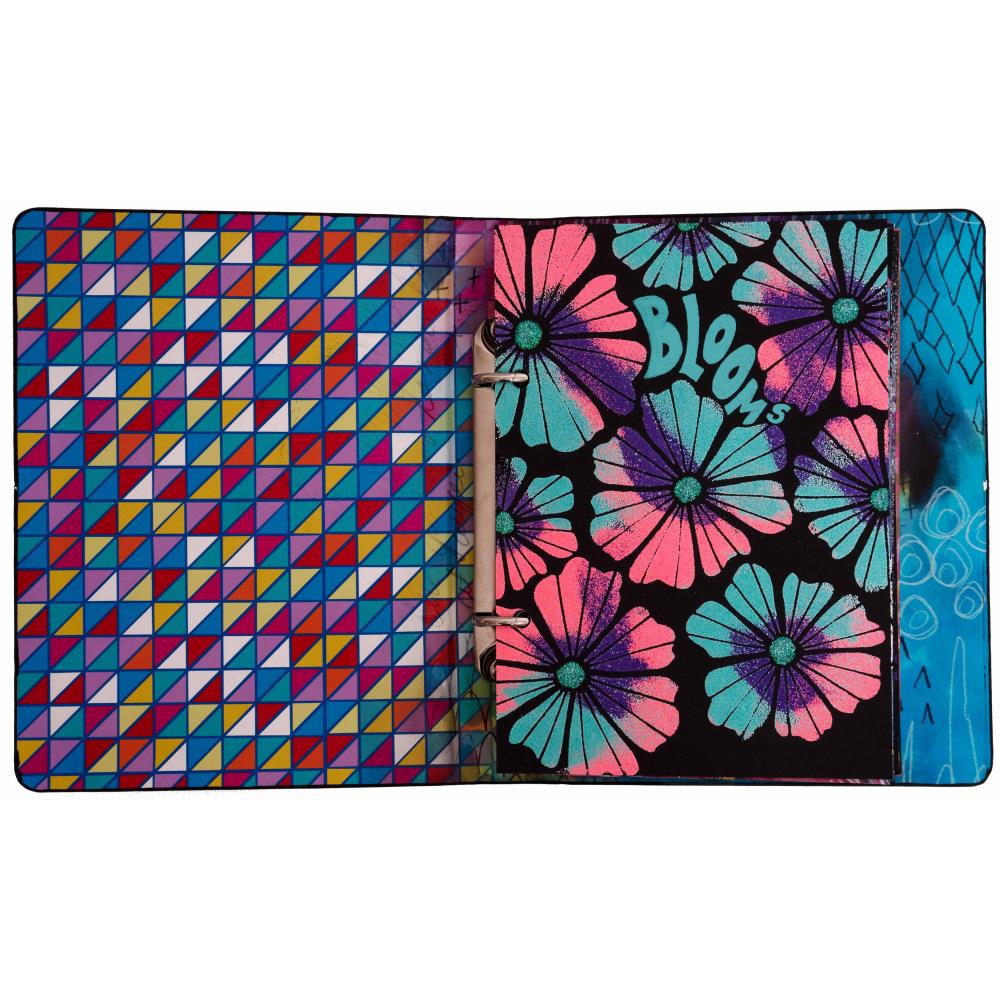 Art By Marlene Stencil - Nr. 69. Vibrant Flowers - Crafty Divas