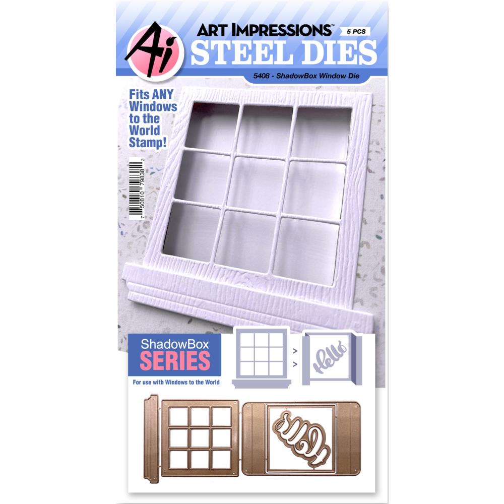 Art Impressions Windows To The World Die - Shadowbox - Crafty Divas
