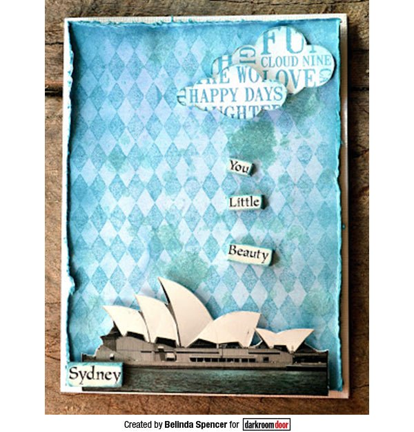 Background Stamp- Harlequin - Crafty Divas