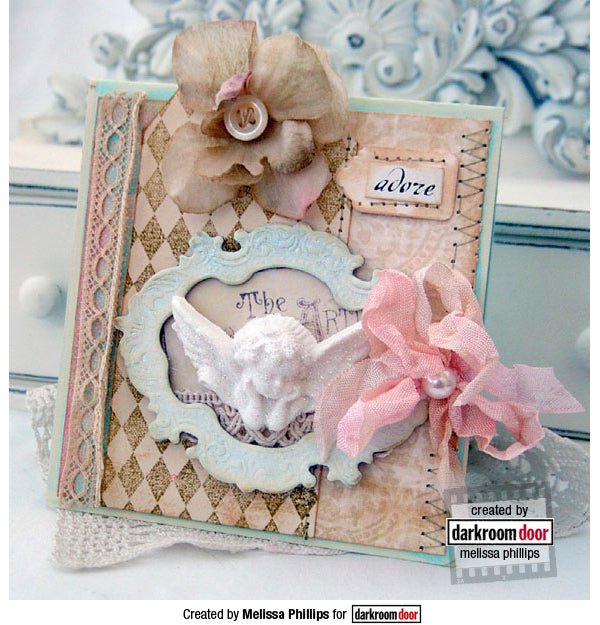 Background Stamp- Harlequin - Crafty Divas