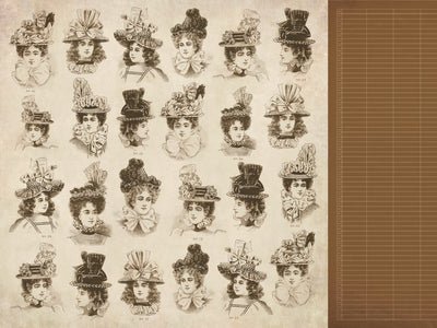 Betsys Couture - Paper Pack with Bonus Sticker sheet - Crafty Divas