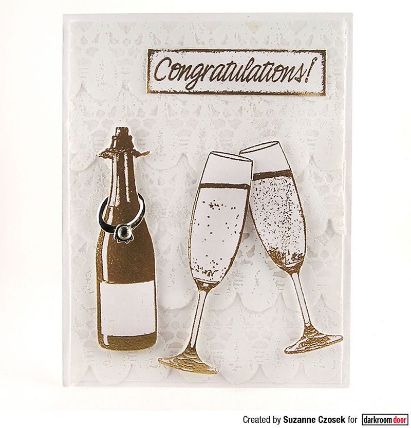 Border Stamp - Loopy Lace - Crafty Divas