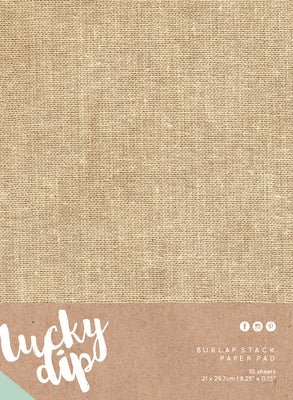 Burlap Stack Pad - Crafty Divas