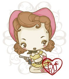 The Greeting Farm stamps 'Cheeky Shooter'