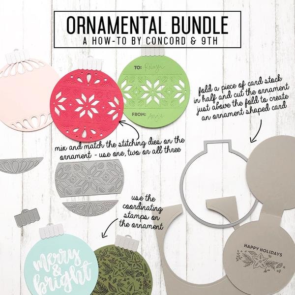 Concord & 9th ORNAMENTAL DIES - Crafty Divas