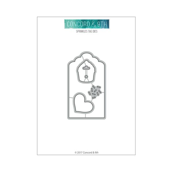 Concord & 9th SPRINKLES TAG DIES - Crafty Divas