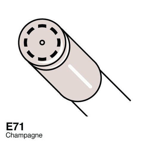 Copic Ciao E71 Champagne - Crafty Divas