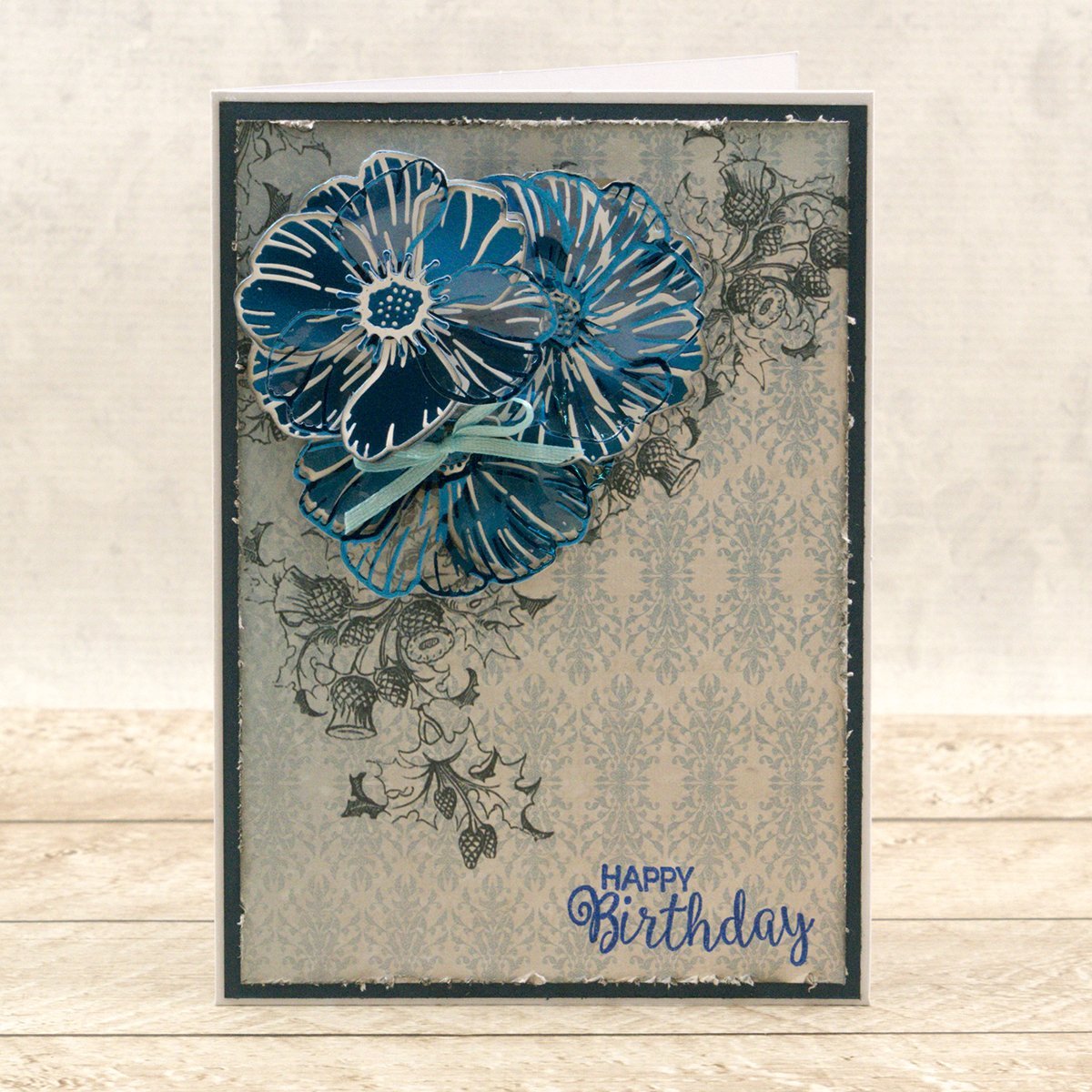 Couture Creations - Cut and Create Die Set - Vintage Flowers - Layered Camelia - Crafty Divas