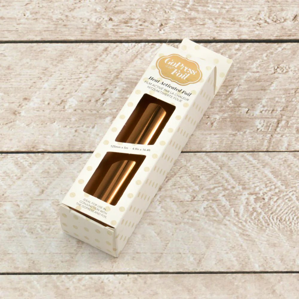 Couture Creations Heat Activated Foil - Chocolate Copper - Crafty Divas