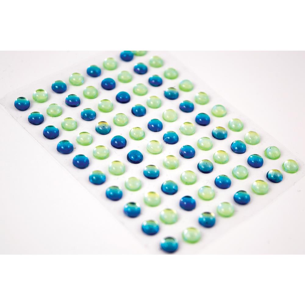 Craft Consortium Adhesive Enamel Dots - Ocean Tale - Crafty Divas