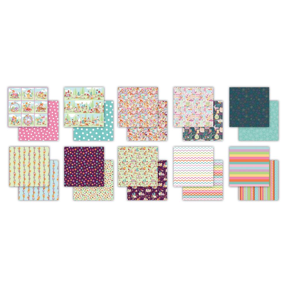 Craft Consortium Double-Sided Paper Pad 12X12 - Let Spring Begin - Crafty Divas
