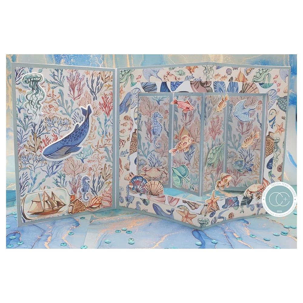 Craft Consortium Double-Sided Paper Pad 6X6 - Ocean Tale - Crafty Divas