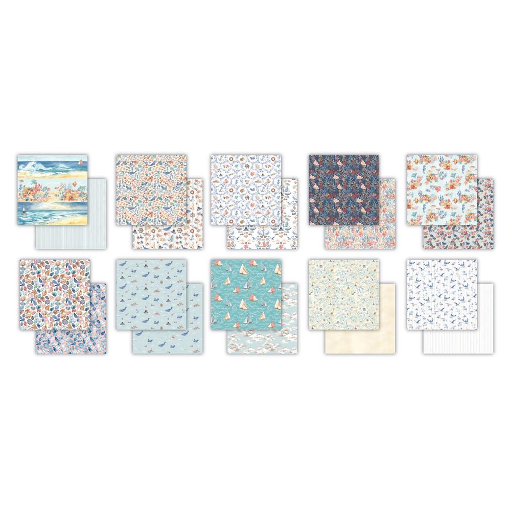 Craft Consortium Double-Sided Paper Pad 6X6 - Ocean Tale - Crafty Divas