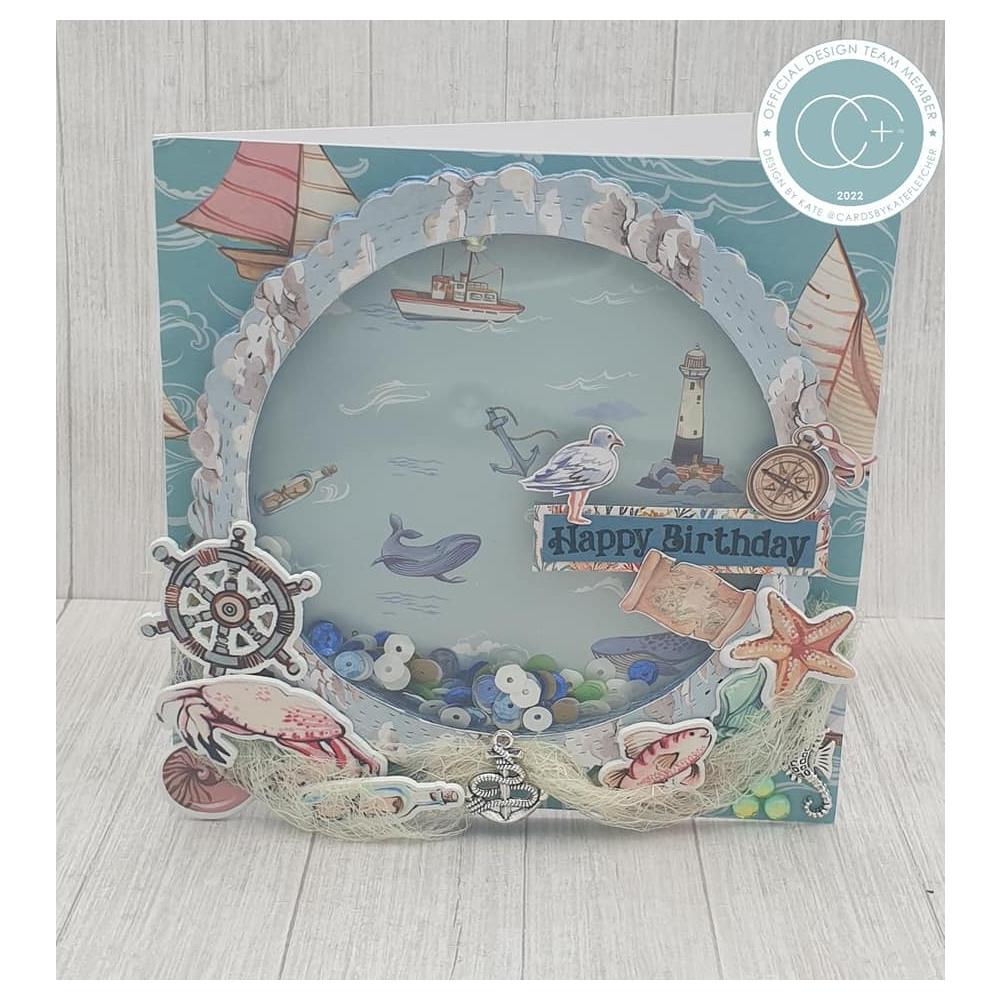 Craft Consortium Laser-Cut Wooden Shapes - Ocean Tales - Crafty Divas