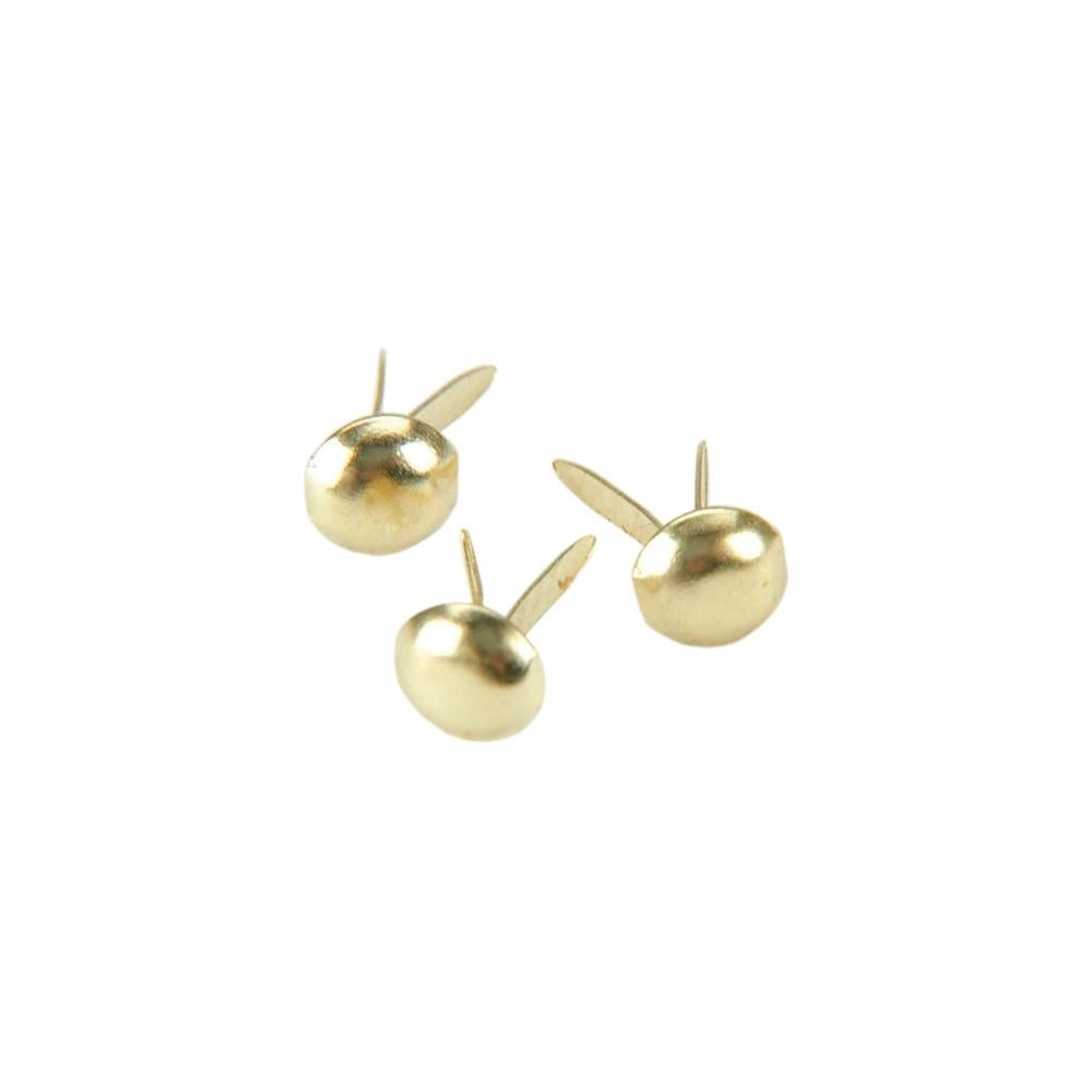Creative Impressions Mini Metal Paper Fasteners 3mm - Round Gold - Crafty Divas