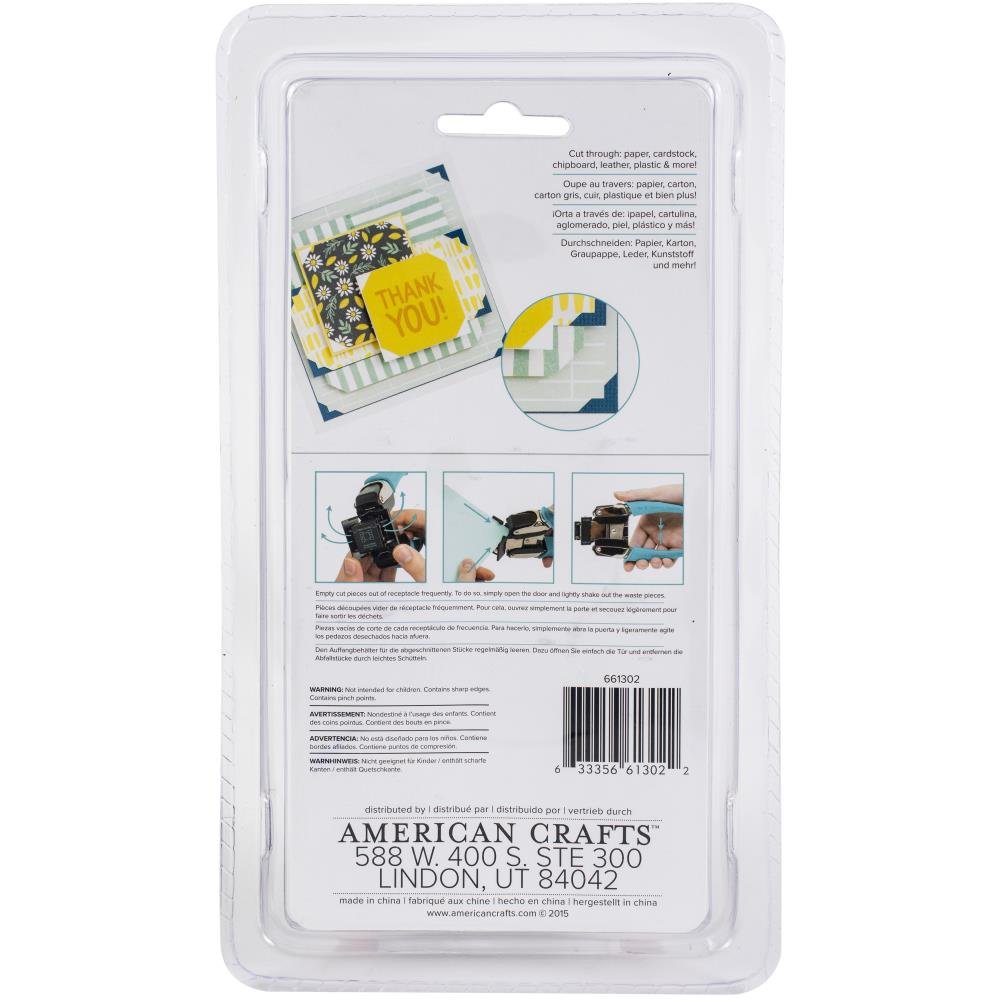 Crop-A-Dile Retro Corner Chomper Tool - Angle & Photo - Crafty Divas