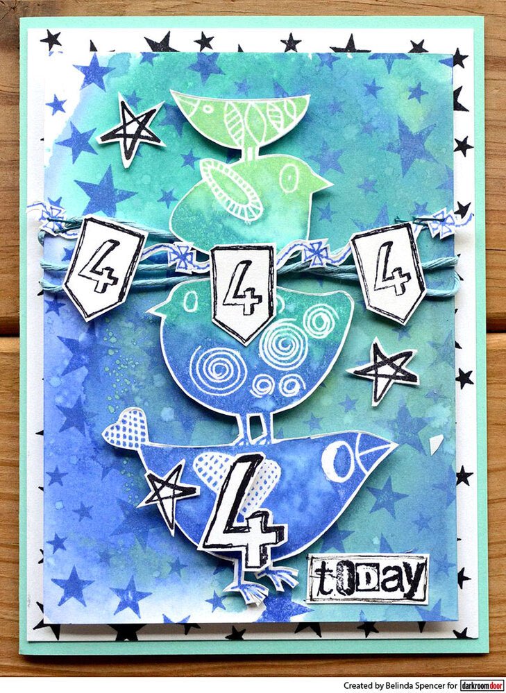 Darkroom Door Small Stencil - Starry Night - Crafty Divas